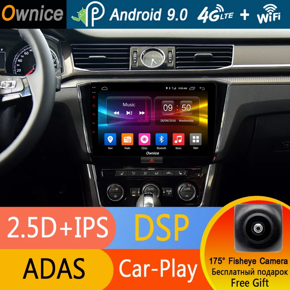 

10.1" IPS Android 9.0 Octa Core 4G+32G DSP CarPlay Car DVD Player For Volkswagen VW Passat B7 B8 2016 2017 2018 GPS Navi Radio