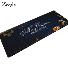 Zeegle Рождественский Декор кухонный коврик нескользящий дверной коврик Впитывающий Коврик для ванны детская комната дверной коврик в спальню прямоугольник рядом с ковром