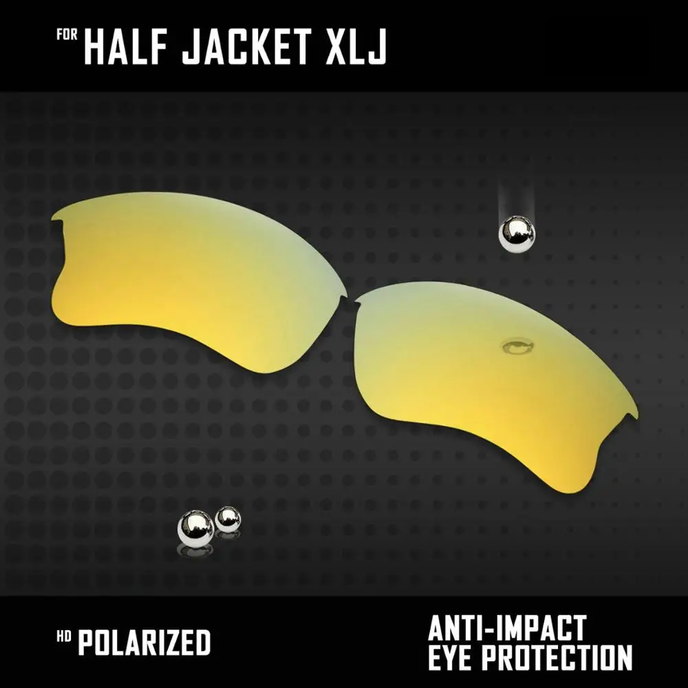 Сменные линзы OOWLIT для Oakley Half Jacket XLJ поляризованные солнцезащитные очки разные