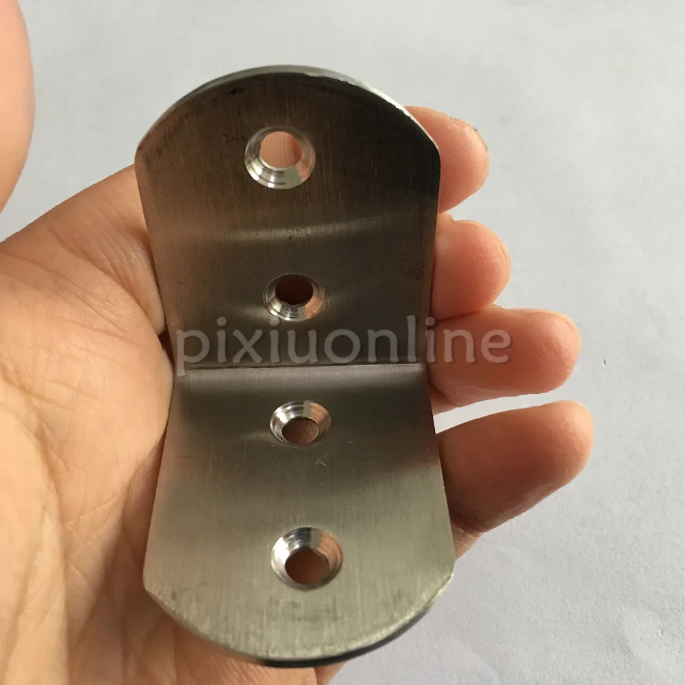 DS310b Stainless Steel 4holes Round Corner Braces Connector Chair and