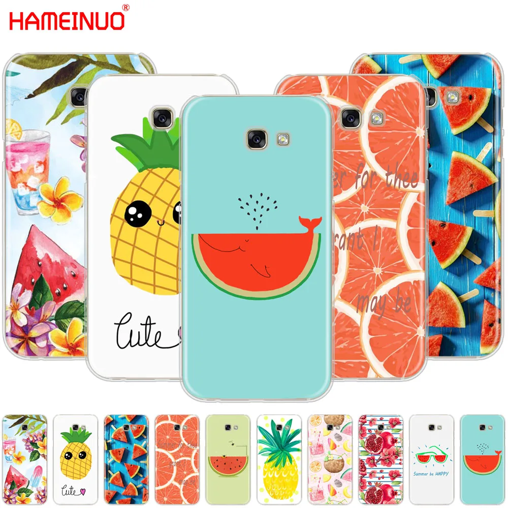 HAMEINUO Летний чехол для сотового телефона с изображением фруктов I love Samsung Galaxy A3 A310 A5