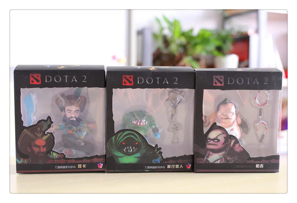  Chanycore DOTA 2 Game Figure Pudge Leviathan Kunkka captain Tidehunter PVC Action Figures dota2 Toy