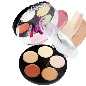 

ZD Professional Face Makeup 5 Colors Concealer Palette Eyes Lips Contour Cream Camouflage Corrector Freckles Full Cover F2149