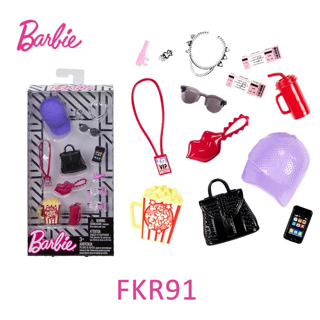 barbie school bag set