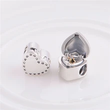 charm pandora cuore con anello charm pandora cuore con anello