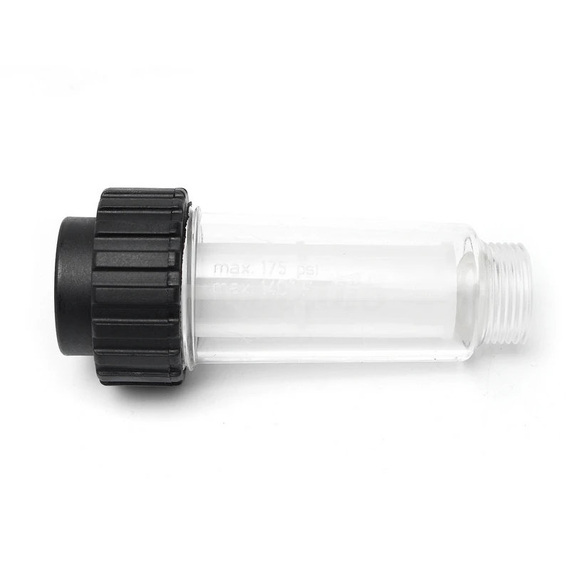 Mayitr 1 Set High Pressure Washer Jet Wash In Line Water Filter Cleaner For Cleaning Machine 3 / 4'' Connection High Quality