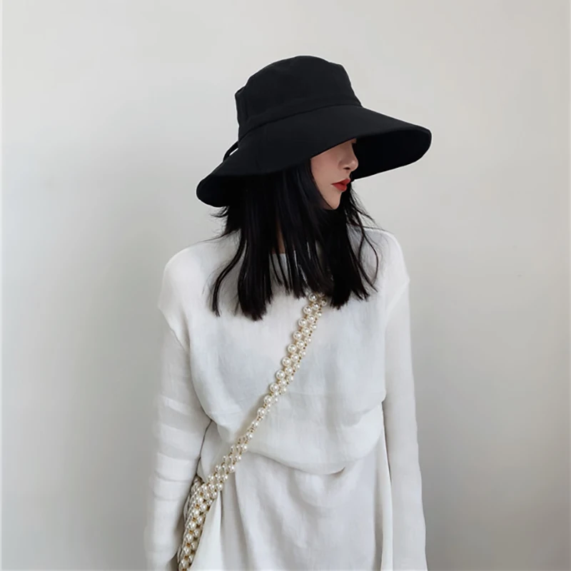 [EAM] новые весенне-летние круглые белые льняные бандажные шляпы для рыбалки, женские модные Универсальные шляпы JQ809