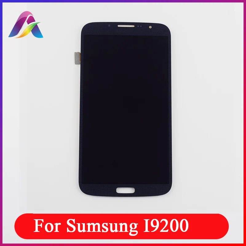 

For Samsung Galaxy Mega 6.3 GT-I9200 i9200 GT-I9205 i9205 LCD Display Panel + Touch Screen Digitizer Glass Assembly Frame