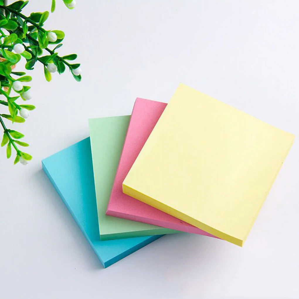 

Multicolor Sticky Note Cute Kawaii square Memo Pads Sticker Bookmark Marker Flag Sticker Planner Briefpapier
