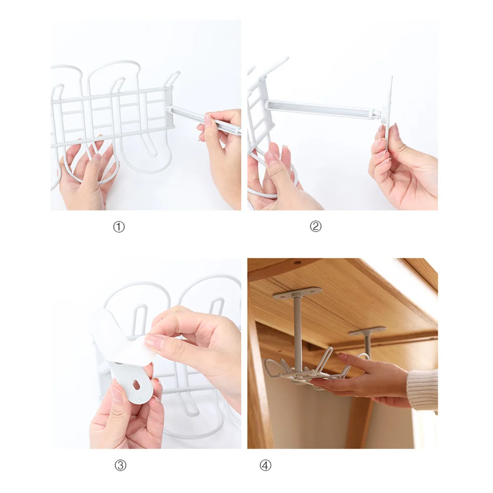 Держатель аккуратный Органайзер кухонная полка АБС самоклеящаяся розетка