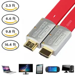 Ult-объединить HDMI 2,0 кабель между мужчинами HDMI шнур В 1080 в поддержка cверхвысокая чёткость 4k P 1,4 К x 2 к разрешение QJY99