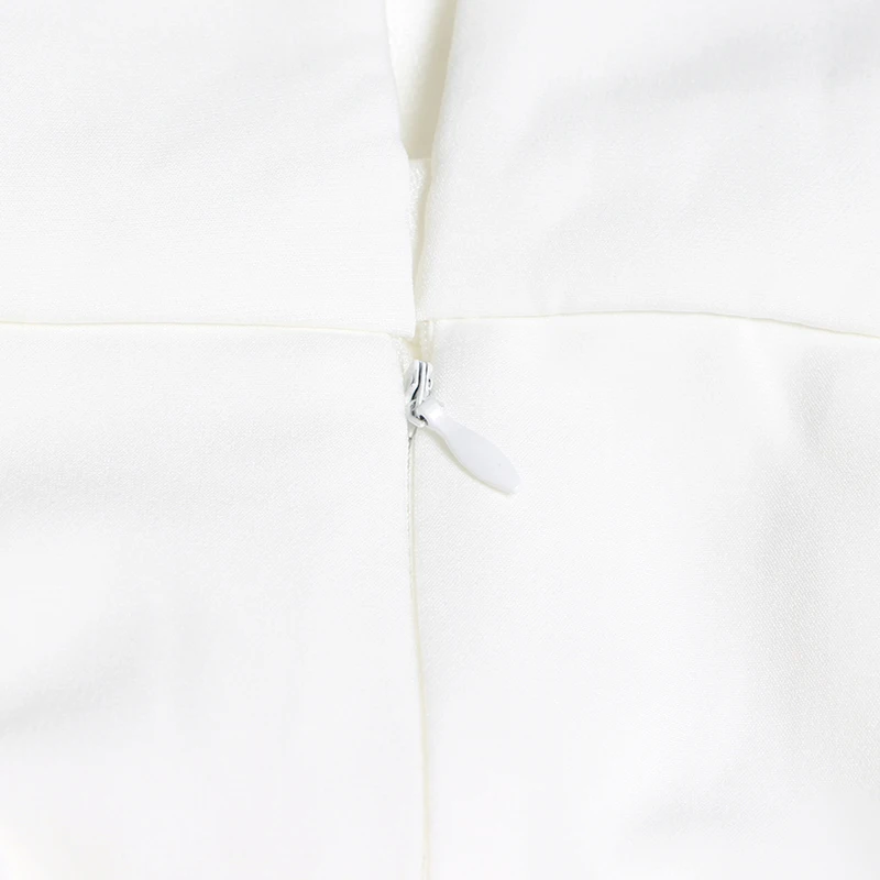 GALCAUR элегантный белый комбинезон для женщин, v-образный вырез, половина рукава, высокая талия с поясом, широкие брюки, Женская мода лето