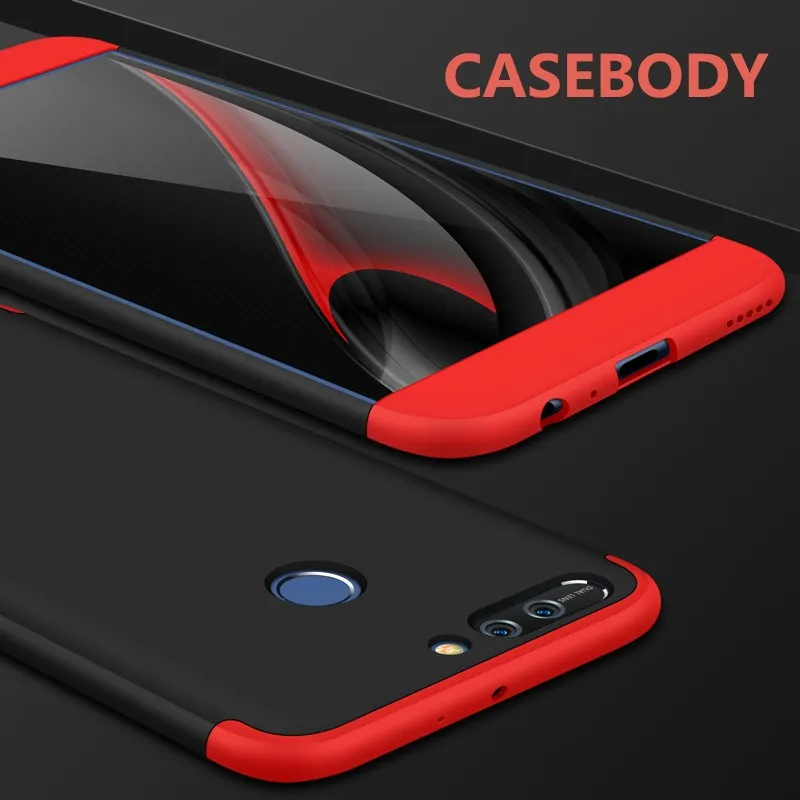 CASEBODY For Huawei Honor 8Pro Double Dip 360 Full Protection Case 8 Pro V9 Cover Coque Phone Cases |