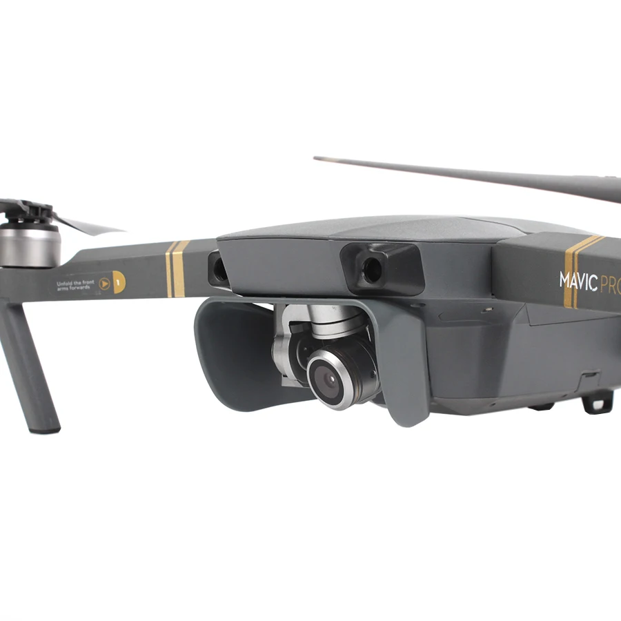 DJI Мавик объектив Камера протектор козырек от солнца блестящий щит Gimbal затеняющий экран для камеры для DJI Mavic Pro/Mavic Платиновый Дрон аксессуары