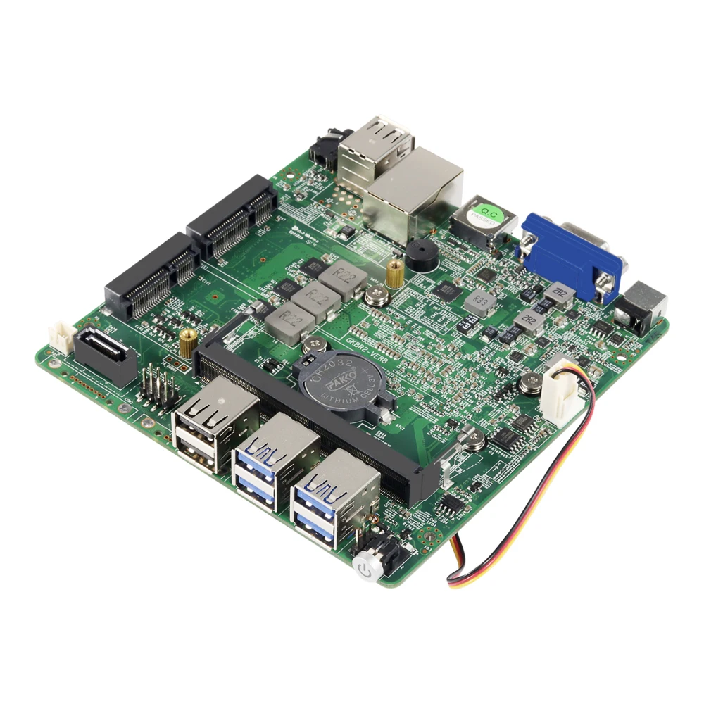 

Mini PC Motherboard Intel Core i3-8130U CPU DDR4 mSATA SATA 4xUSB3.0 4xUSB2.0 Mini PCI-E WiFi HDMI VGA Gigabit Ethernet LAN