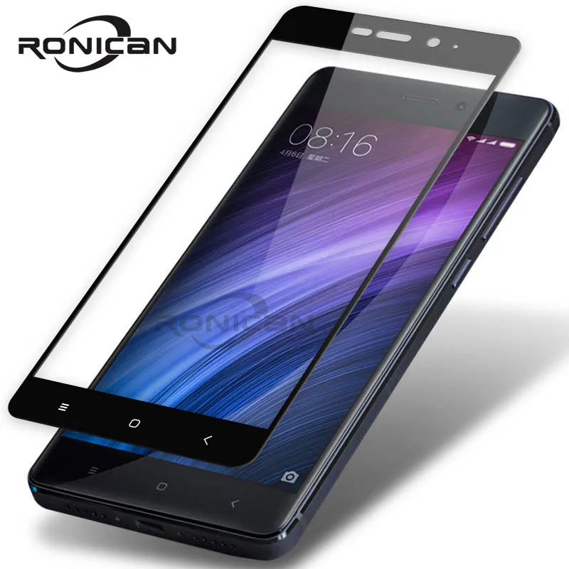 Закаленное стекло для Redmi 4 pro 2.5D полное покрытие закаленное Xiaomi 4A 4X защита экрана