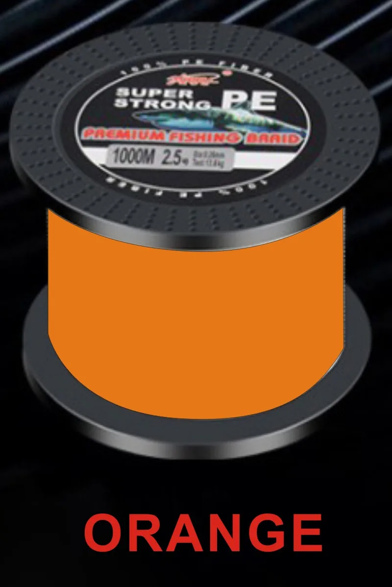1000m Lida Fish Brand 4 series 1000 m LB1.0-40.2 strong horse fish line PE woven Japan imported original line - Цвет: 1000m