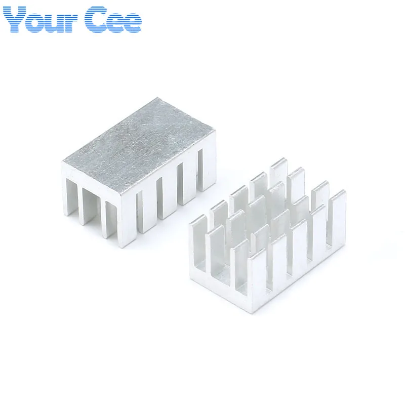 

10 pcs 22*13*11mm Heatsink Radiator Cooler Cooling Fin Aluminum Heat Sink for Chip, LED, Power IC Transistor, Module 22X13X11mm