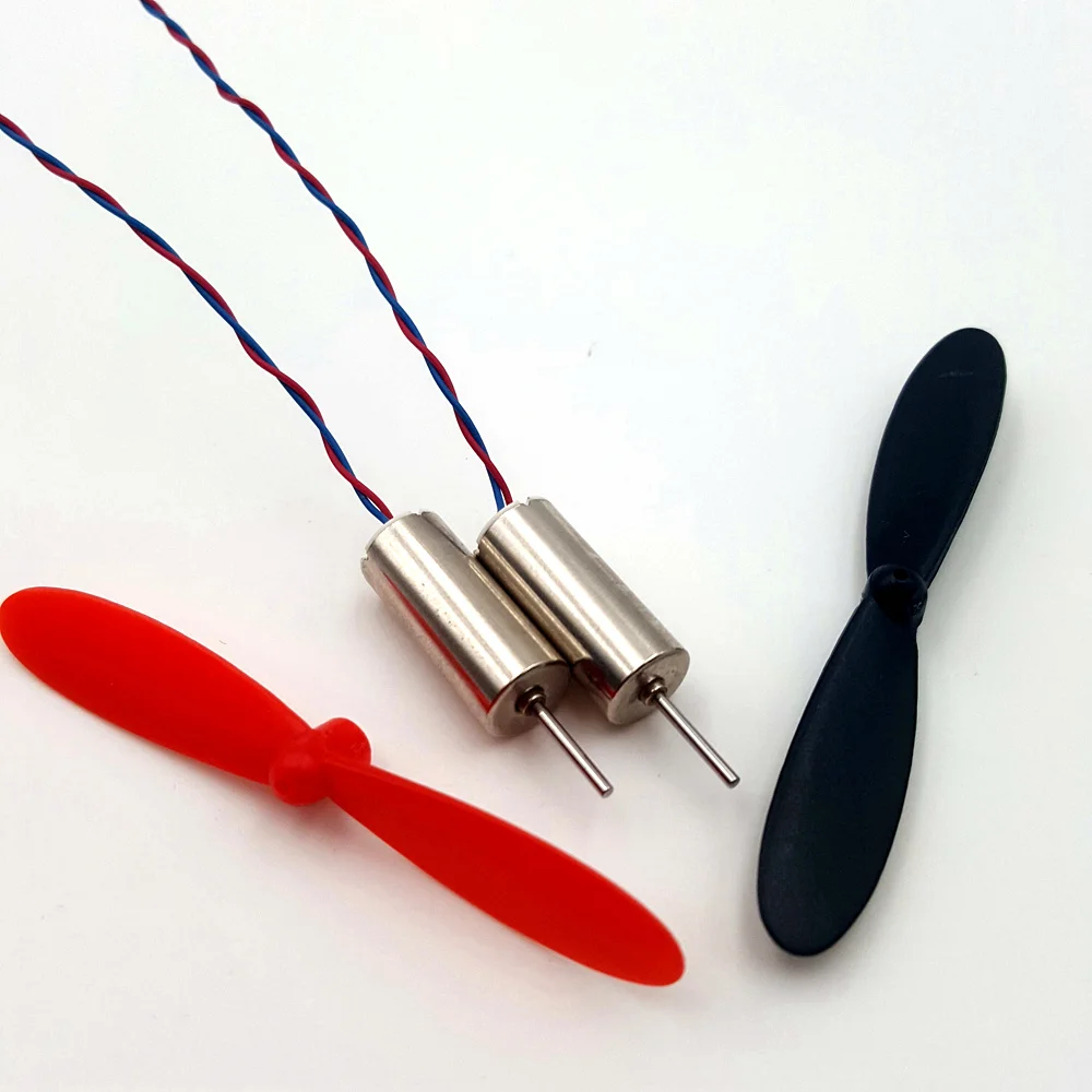 

2Set/lot DC3.7V 7*16MM Micro 716 Coreless Brushless Motor 45000 RPM With 55MM Propeller for RC Quadcopter Four-rotor Aircraft