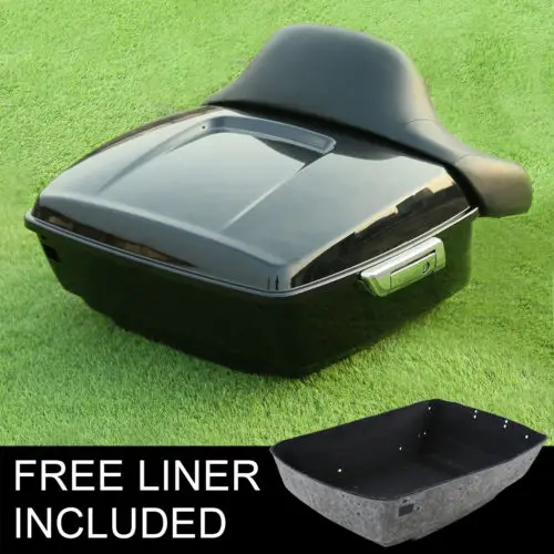 

King Tour Pak Pack Trunk Backrest Pad For Harley Touring Street Road Glide 14-18 Motorcycle