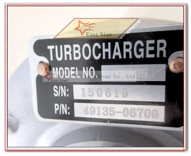 TF035 1118100-E06 1118100-E03 49135-06700 Turbocharger Turbo For Great Wall GW Auto Pickup Hover H3 H5 2.8L D GW2.8TC 70KW (2)