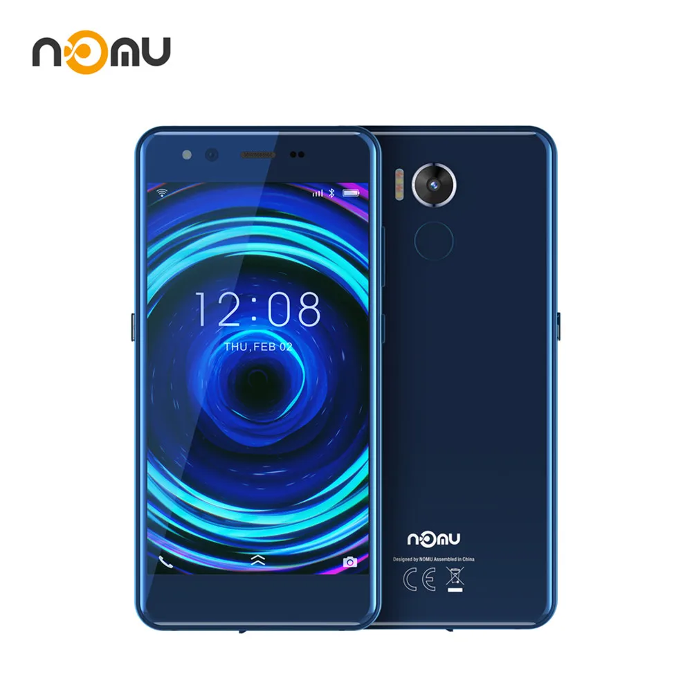 NOM8 IP68 водонепроницаемый смартфон android 7,0 MTK6750T Восьмиядерный 5,2 ''HD 21MP+ 21MP 4 Гб ram 64 Гб rom 2950 мАч 4G LTE мобильный телефон - Цвет: blue