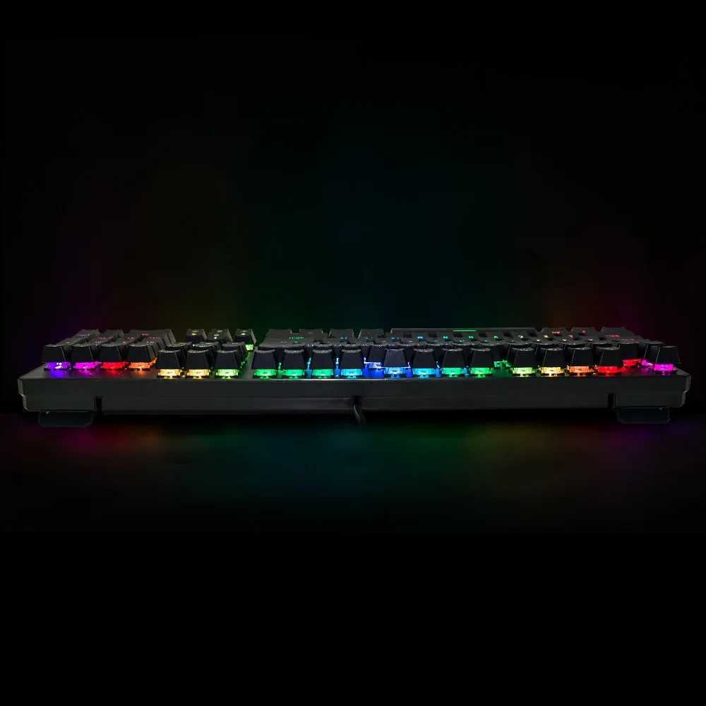 Механическая клавиатура TECWARE Phantom 104, RGB LED, переключатель Outemu Blue, дополнительные переключатели, отлично подходят для геймеров