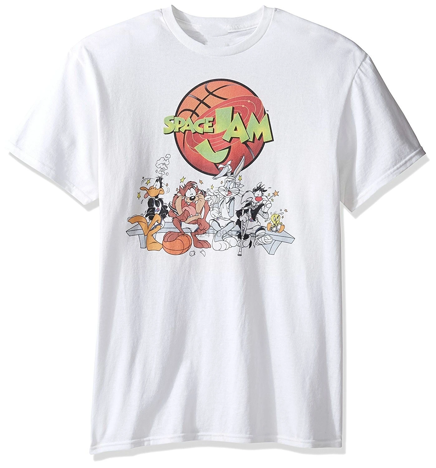 

Warner Brothers Men's Seeing Stars Space Jam T-Shirt