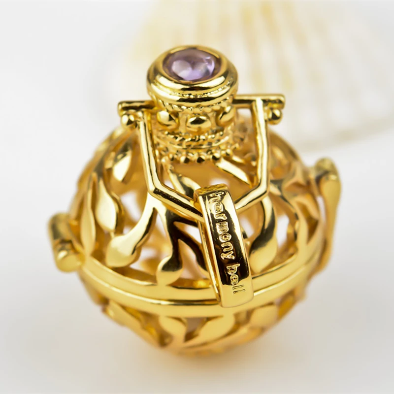 Женский кулон Ангел в форме листьев 18 х16 мм|angel caller pendant|f pendantharmony ball |
