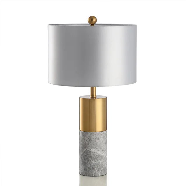 marble bedside lamp