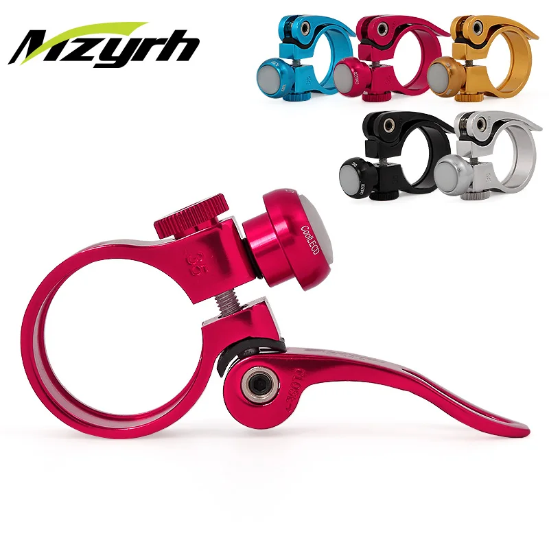 

MZYRH Bicycle Aluminum Ultralight Quick Release Road Bike MTB Mountain Bicycle 31.8mm Seat Post Seatpost Clamp