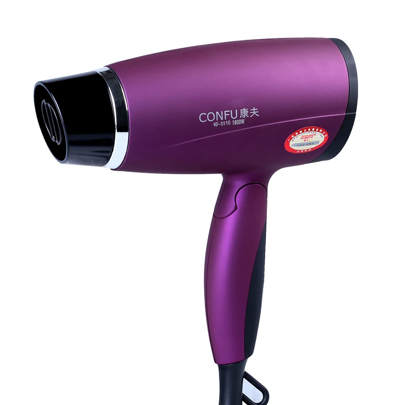 

Hair Dryer Small and Exquisite Foldable handle 1800W Radiation insalation layer Removable air nozzle High quality