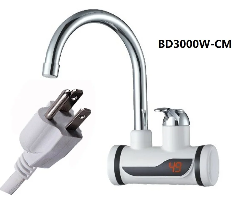 473-BD3000W-XM, безтанковый электрический водонагреватель 110 В, быстрый Электрический нагрев водопроводный кран, Inetant Электрический нагревательный водопроводный кран