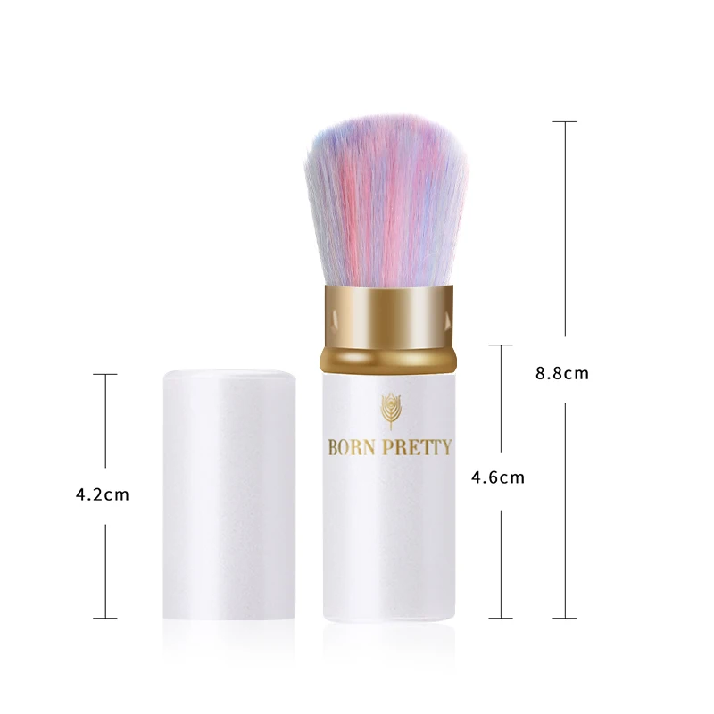 От BORN PRETTY щетка для очистки пыли градиент УФ Acryli гель средство снятия пудры щетки