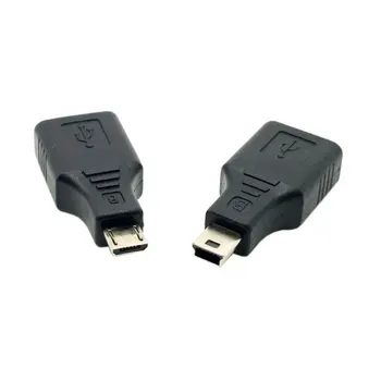 

Micro & Mini USB to USB Female OTG Host Adapter Connector for Tablet Connected Flash Disk Mouse