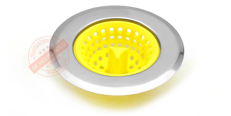 Dishwashing sink filter drain cover strainer
