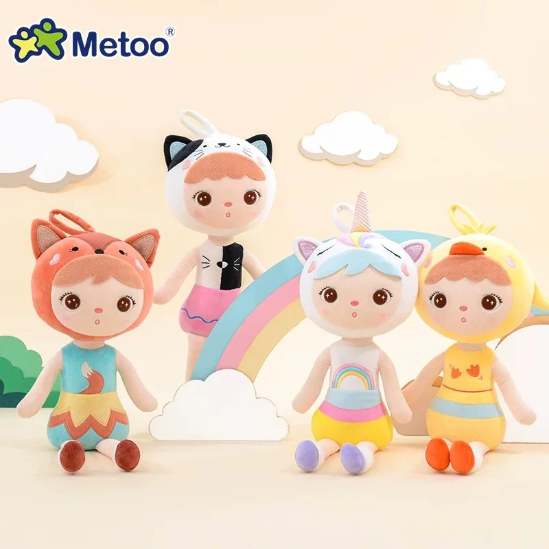 Skup Nowy Metoo keppel wypchane pluszowe lalki zwierzęta jednorożec kot fox kaczka Cartoon dzieci zabawki dla dziewczynek urodziny dzieci prezent na boże narodzenie