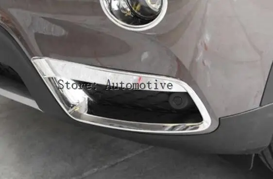 

FOR BMW X3 F25 2011 2012 2013 ABS Chrome Exterior Front Fog Lamp Light Cover Trim 4pcs Glossy