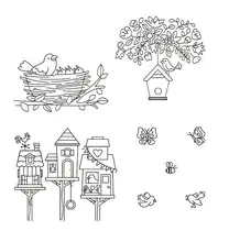Spring Transparent Clear Silicone Stamps for DIY Scrapbooking Card Making Kids Christmas Fun Decoration Supplies A809