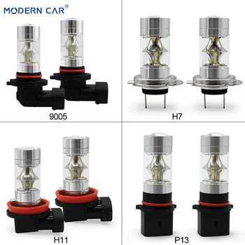

MODERN CAR Fog Lights H1 H4 H7 H8 H11 9005 9006 T20 1157 1156 3157 LED Auto Car Fog Lamp Bulb 12SMD OR-2835 Chip Headlight Bulbs