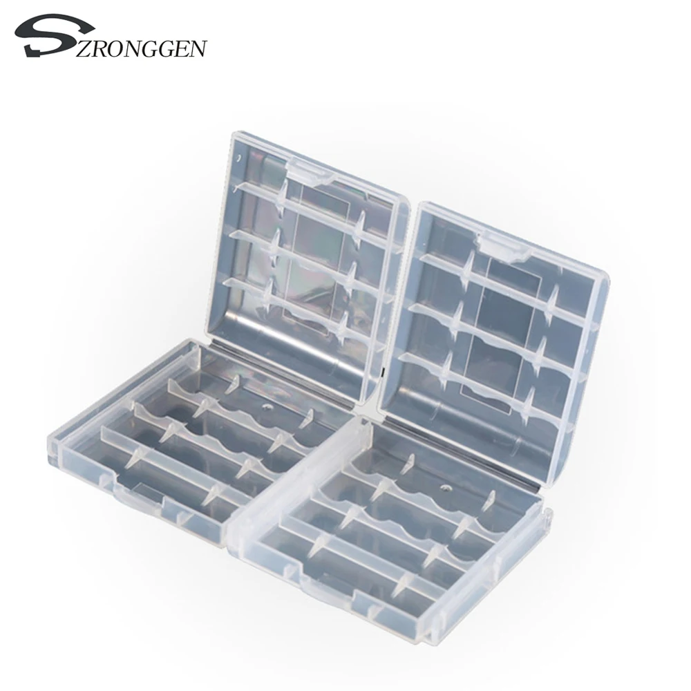 

10pcs/lots AA / AAA Battery Storage Hard Case Boxes Battery Holder for AA / AAA Rechargeable Battery 1.2V Ni-hm Box