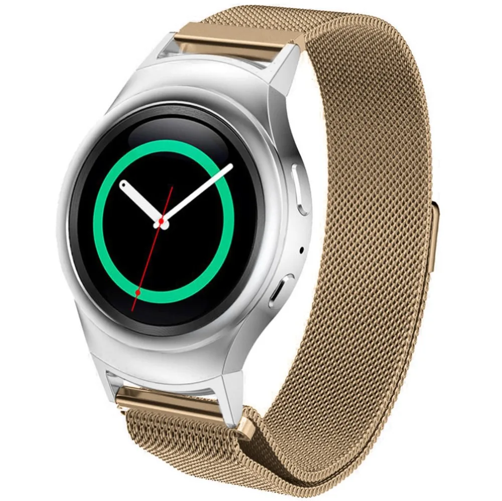Для Samsung Gear S2 R720 умные часы аксессуары магнитное кольцо браслет из нержавеющей