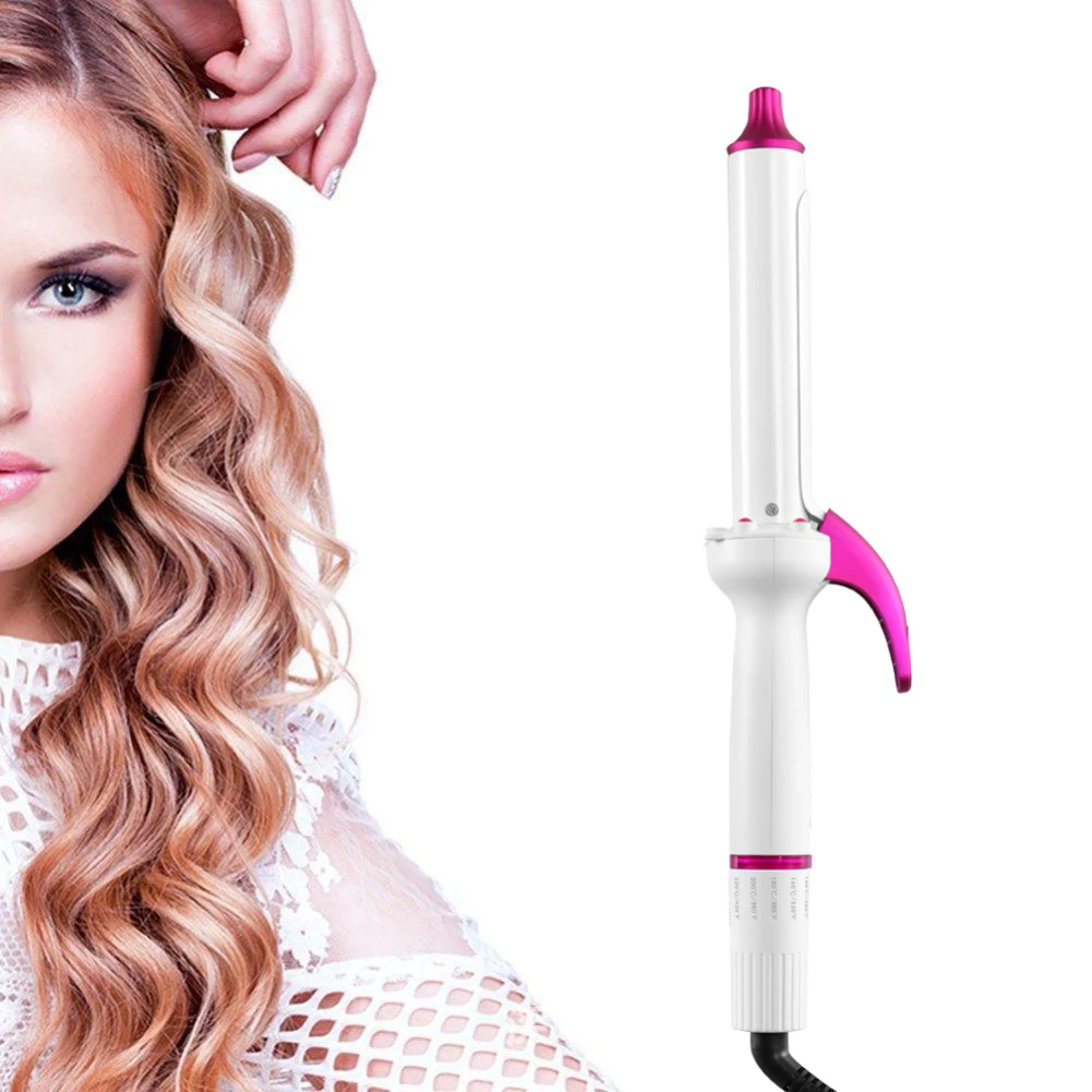 

Drop Ship Ion Hair Curler Temperature Control Roll Straight Dual-use 2 In 1 Fast Heat Hairdressing Stick Salon Beauty Supplies