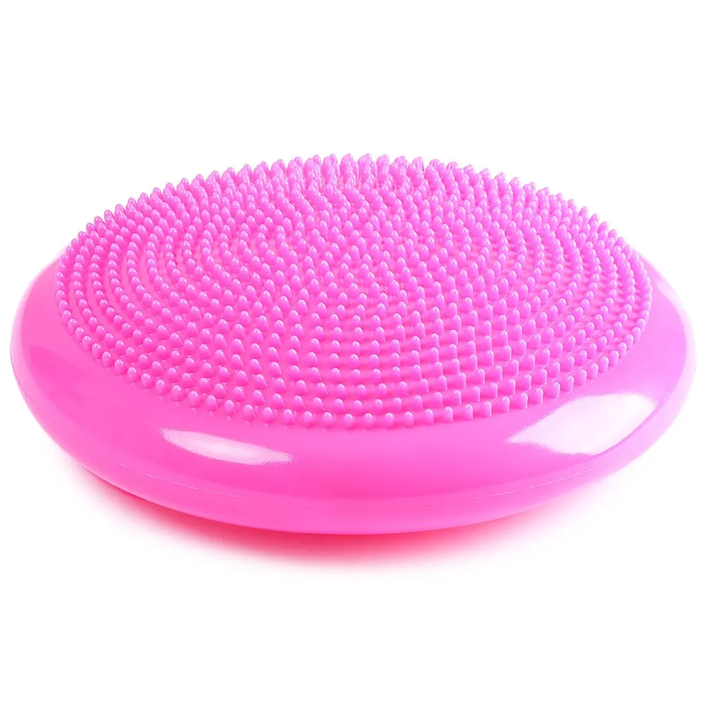 Inflatable Massage Yoga Ball Fitness Cushion Mat Universal Yoga Wobble