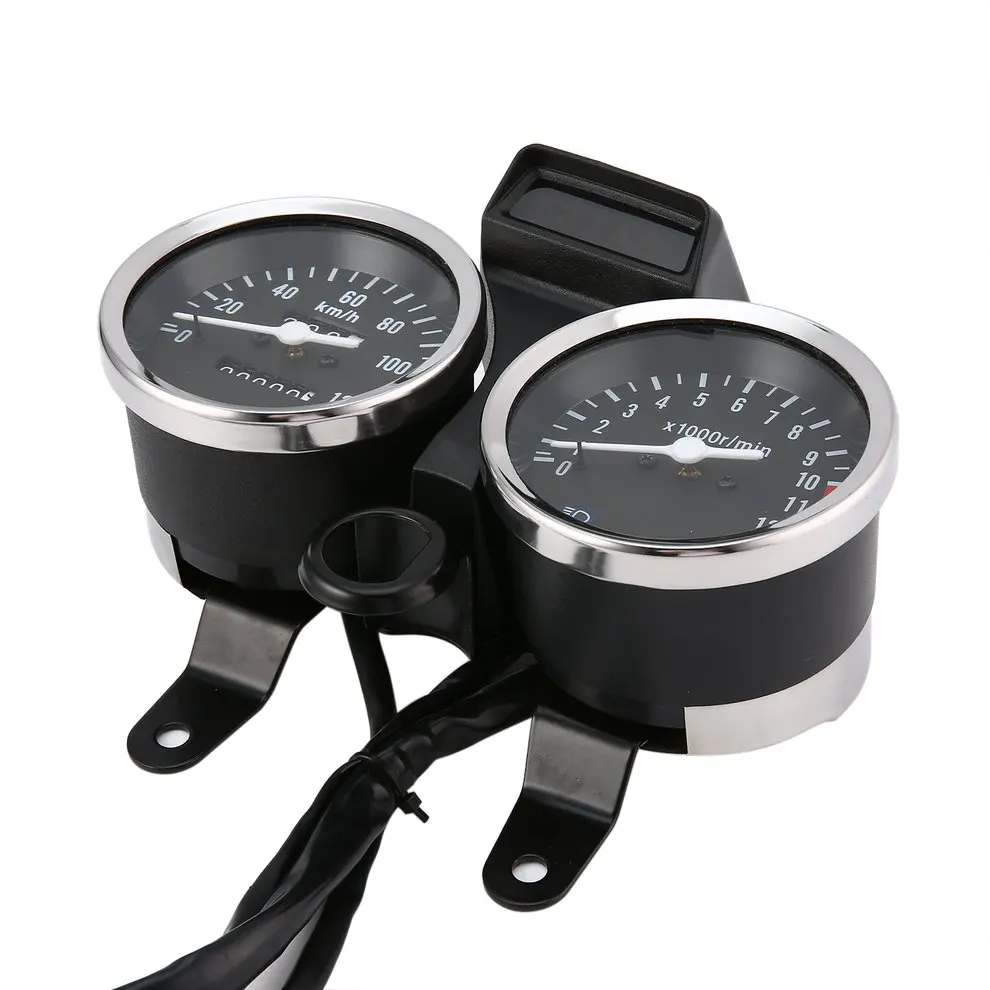 

Universal Motorcycle Universal Motorcycle Meter Speedometer Odometer Tachometer Speedometer Gauge for GN125 for HJ125-8