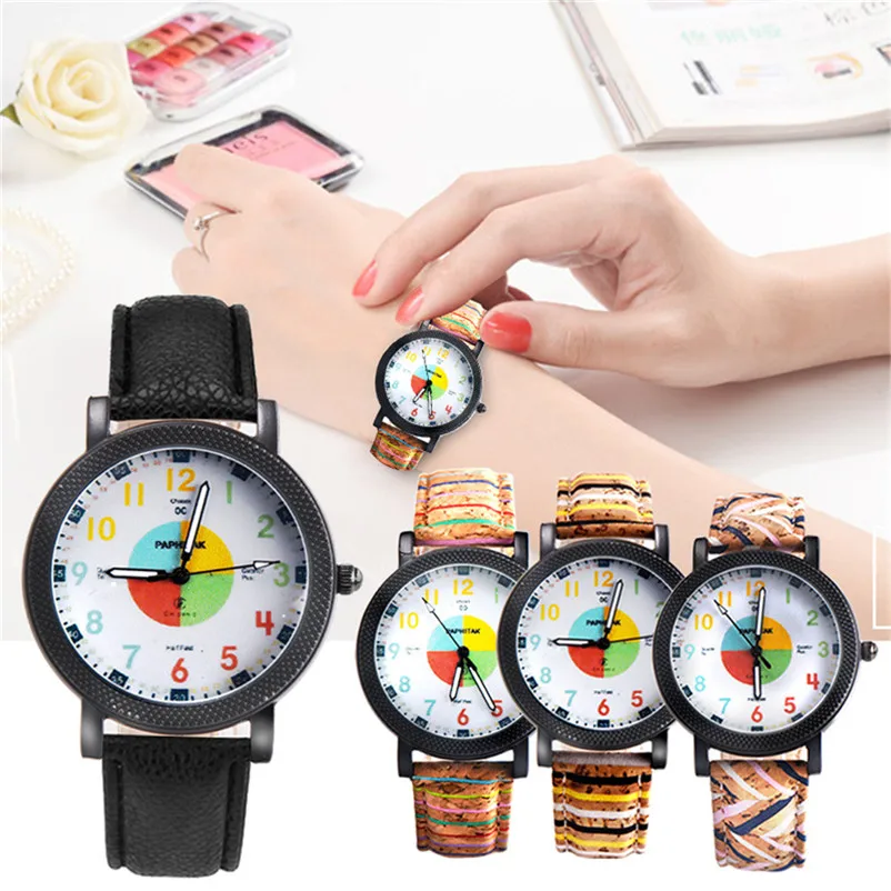 Newly Design Watch Women Retro Bird Design Leather Band Buckle Analog Alloy Quartz Wrist Watch clock Female Reloj mujer Y27 (8)