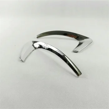 

Auto Cover Styling Accessories For Renault Kadjar 2016 ABS Chrome Rear Tail Fog Lamp Light Frame Cover Car Sticker Trim 2pcs/set