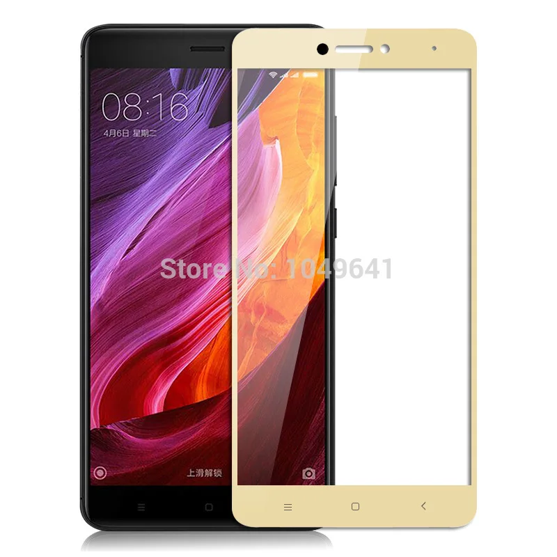 KXM1306J_1_2.5D Full Screen Covered Explosion-proof Tempered Glass Film for Xiaomi Redmi Note 4X 64GB Redmi Note 4 Note 4 Pro