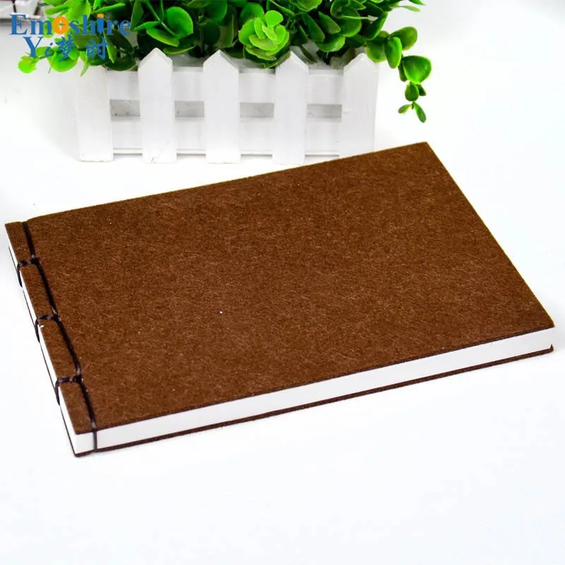 Emoshire Creative retro high - end thickening notebook stationery blankets blank diary notebook business simple gifts (1)