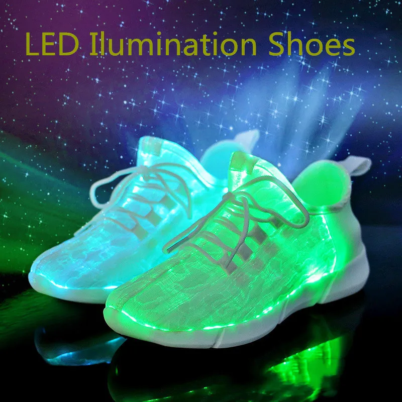 

Lighted Shoes Men Led Illumination Men Shoes Sneakers Casual Zapatos De Hombre Men's Footwear Lighted Chaussure Homme SZ 26-44